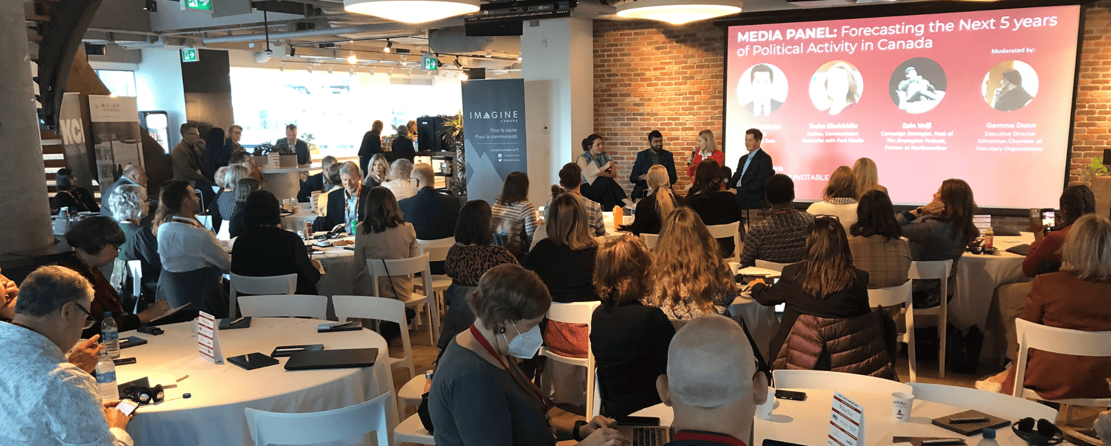 Table ronde sur le leadership 2023 d'Imagine Canada à Ottawa