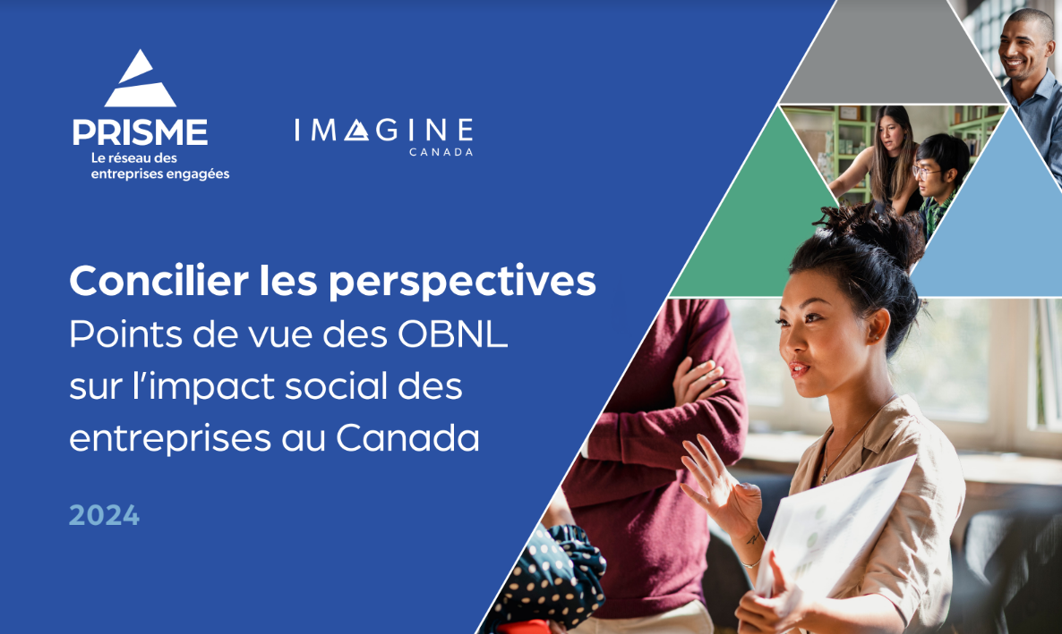 Concilier les perspectives Points de vue des OBNL sur l’impact social des entreprises au Canada