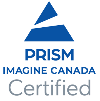 PRISM Imagine Canada Certified