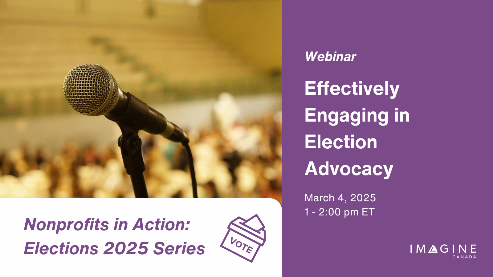 Nonprofits in Action: Effectively Engaging in Election Advocacy