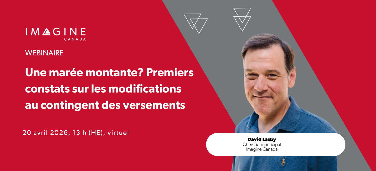 Une marée montante? Premiers constats sur le changement au CV