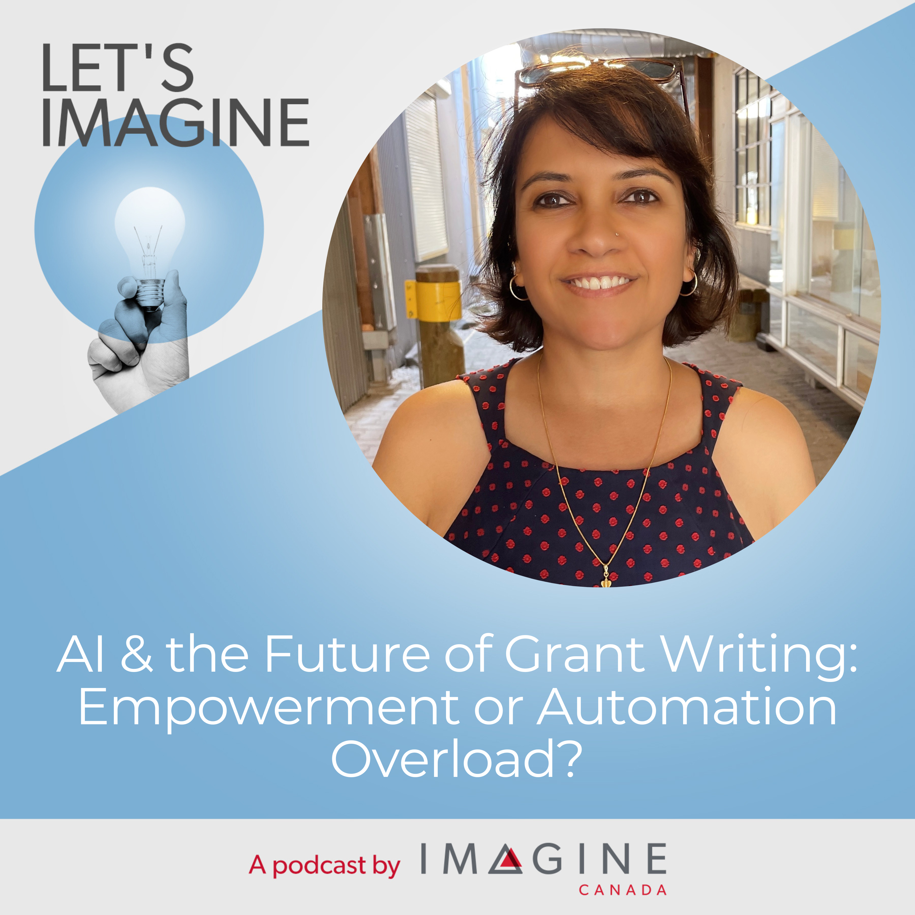 Headshot of Deepa Chaudhary. EPISODE 32: AI & the Future of Grant Writing: Empowerment or Automation Overload?