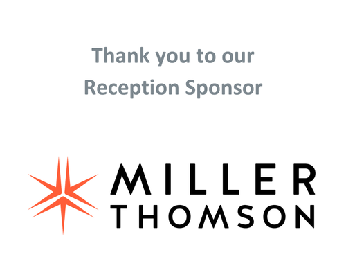 Thank you to our Fair Funding for Nonprofits Reception Sponsor: Miller Thomson