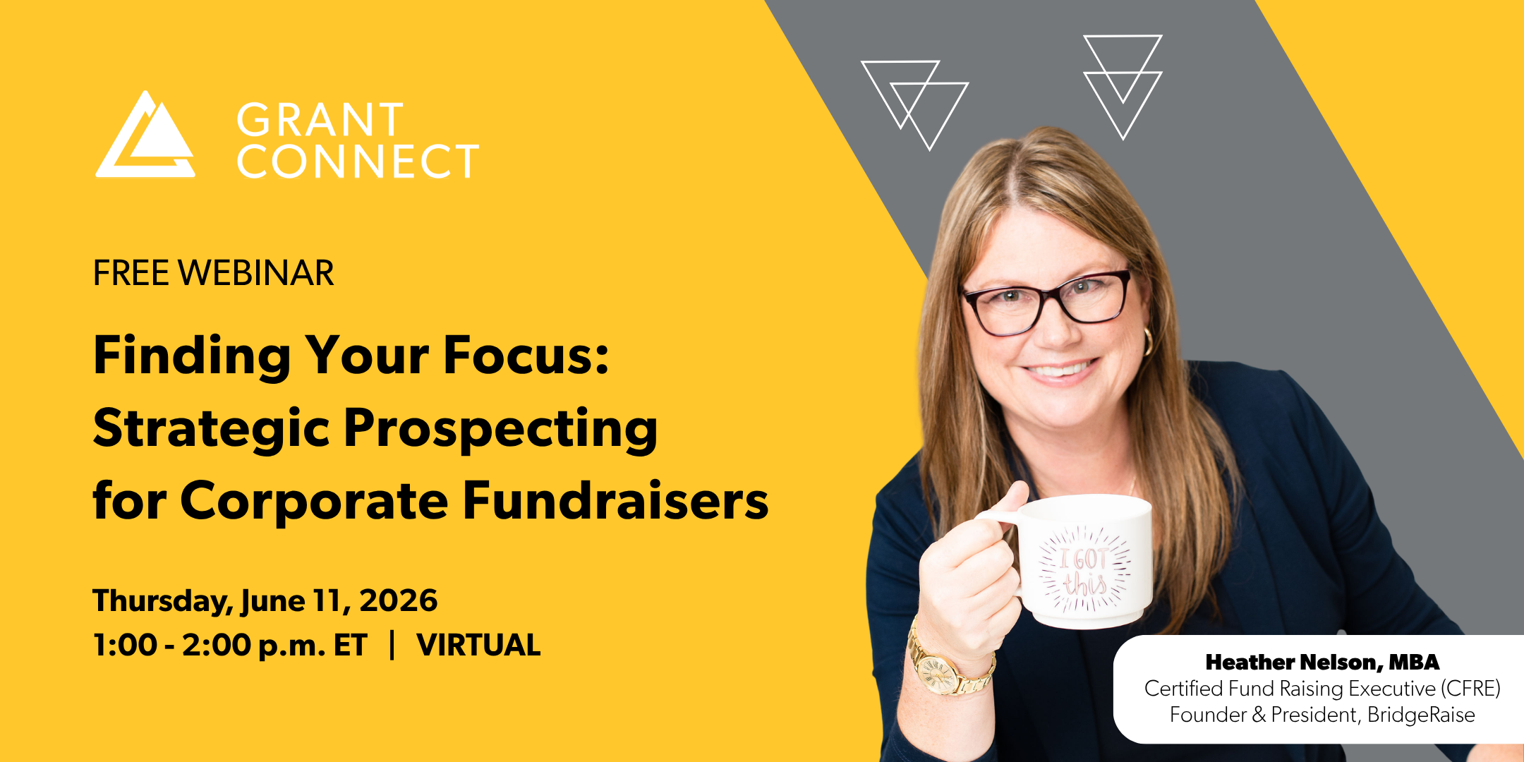 Finding Your Focus:  Strategic Prospecting  for Corporate Fundraisers