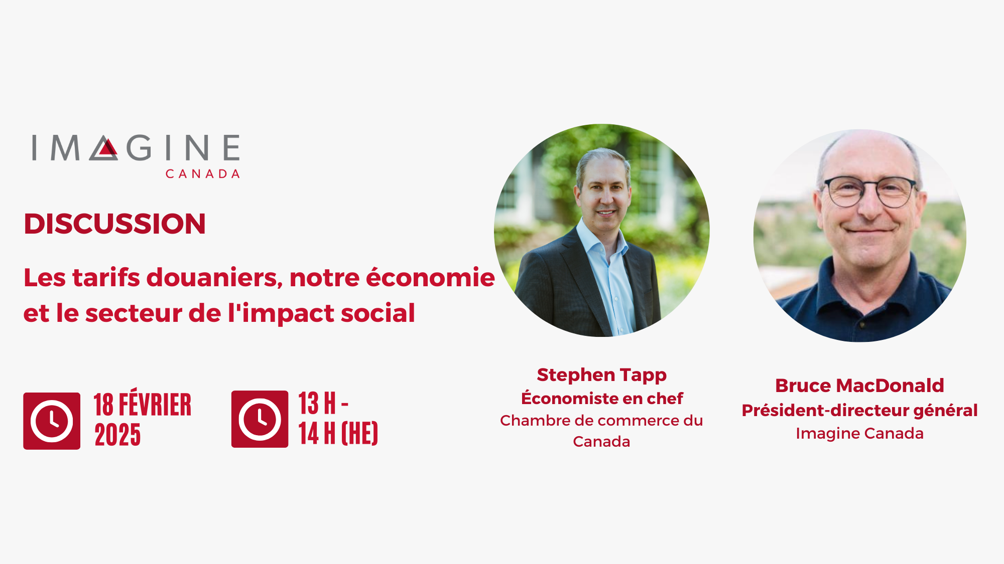 Les tarifs douaniers, notre économie et le secteur de l'impact social