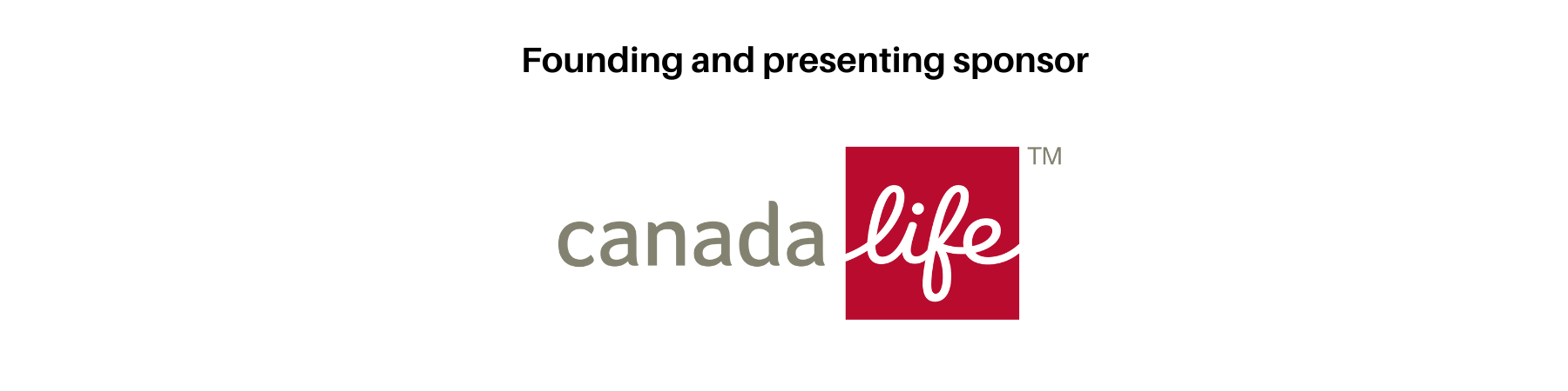 Image: Sponsor Canada Life