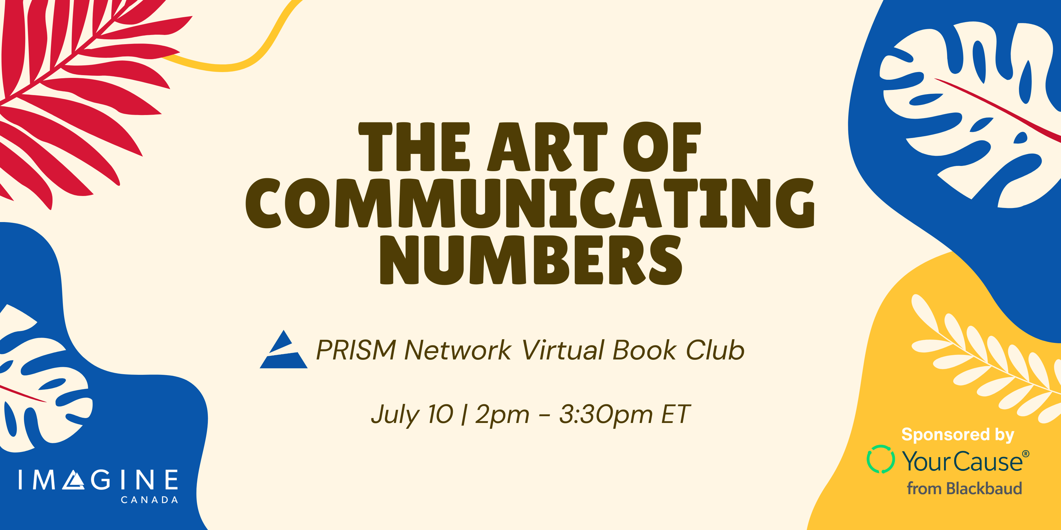 The Art of Communicating Numbers: PRISM Network Virtual Book Club