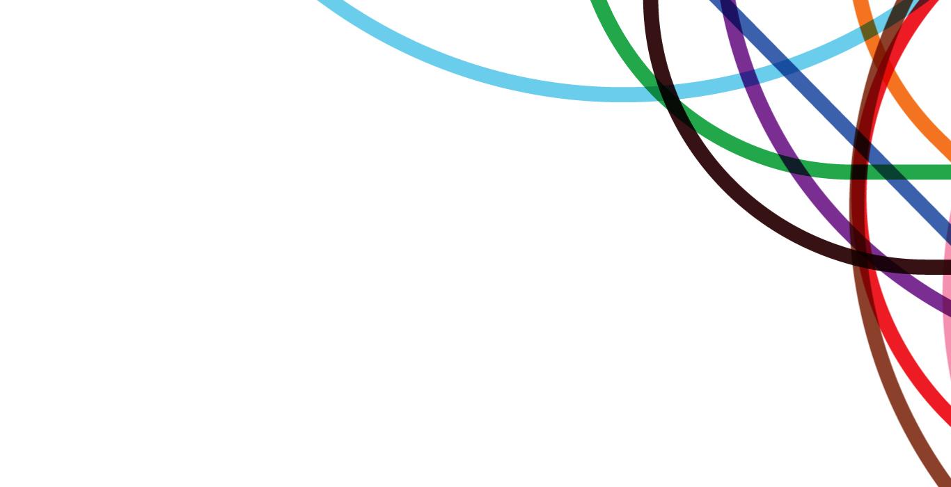 blank page with colour lines