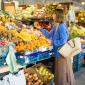 client in a supermarket