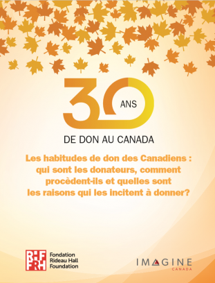 30 ans de don au Canada
