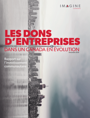 Les dons d’entreprises dans un Canada en évolution